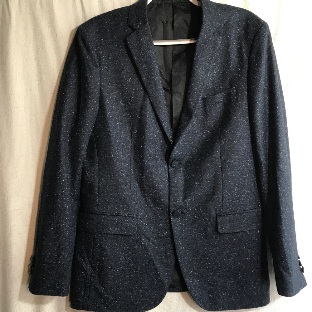 Theory Silk Wool Blazer Jacket  Size 42